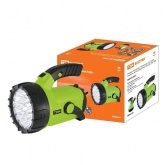 Фонарь светодиодный Прожектор 23+18LED 28Lm/W поворотная ручка, подставка, батареи типа 3xD TDM