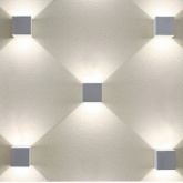 Светильник светодиодный уличный настенный Feron DH012 2x3W 4000K 230V 450Lm IP54 белый