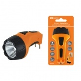 Фонарь TDM Комета 4 ручной аккумуляторный 1W 1LED 0,5Ah 230V встроенная вилка