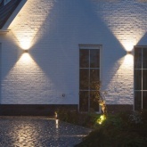 Светильник светодиодный уличный настенный Feron DH013 2x3W 4000K 230V 450Lm IP54 черный