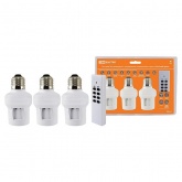 Комплект для беспроводного управления освещением диммер TDM ПУ3-П2.3-Е27 (3 приемника) Уютный дом