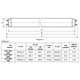 Лампа бактерицидная Ledvance Tibera T8 36W G13 UVC 253,7nm L1200mm специальная безозоновая