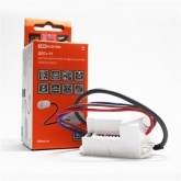 Датчик движения скрытый TDM ДДСк-01 800W 5сек/8мин 6м 10/2000лк, 120(сбоку)+360(сверху)гр IP20/IP44