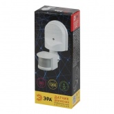 Датчик движения ЭРА MD 04 настенный 1200W угол 180гр., дальность 12м IP-44 680797