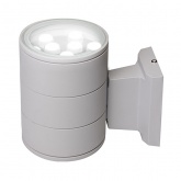 Светильник светодиодный уличный настенный JazzWay PWL-200110/30D 1x9W 6500K 230V 810Lm IP65 серый