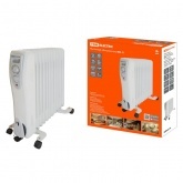 Масляный обогреватель TDM МО-11, 2500 Вт, 11 секций, регулятор мощности (850/1650/2500 Вт) термостат