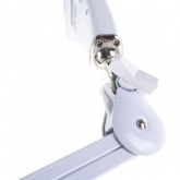 Лупа на струбцине Rexant круглая 5D с подсветкой 56 SMD LED, белая