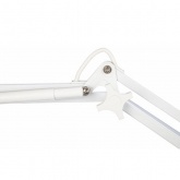 Лупа на струбцине Rexant квадратная 5D с подсветкой белая