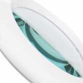 Лупа настольная Rexant 3D с подсветкой 60 LED, сенсорная регулировка яркости, Visagiste, белая
