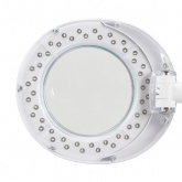 Лупа настольная Rexant 3D+12D с подсветкой 48 LED, белая