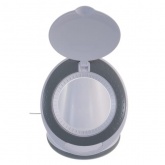 Лупа настольная Rexant 3D+12D с подсветкой 48 LED, белая