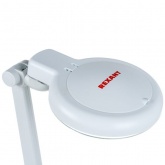 Лупа настольная Rexant 3D+12D с подсветкой белая