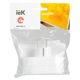 Тройник ИЭК Т-01/02 2 круглых места