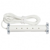 Удлинитель Комфорт 16А 5x2К+З 5м с выключателем белый Legrand