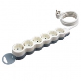 Удлинитель Стандарт 16А 6x2К+З 1,5м белый Legrand