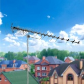 ТB-Антенна Rexant RX-414 для цифрового телевидения DVB-T2 усиление 18 дБ