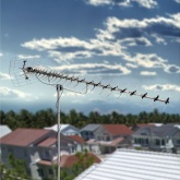 ТB-Антенна Rexant RX-414 для цифрового телевидения DVB-T2 усиление 18 дБ