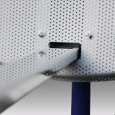 Антенна Lans перфорированная офсетная-65 с азимутальной фиксированной подвеской темная