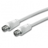 Шнур Rexant TV Plug-TV Plug 1.5М Белый