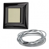 Терморегулятор сенсорный Rexant RX-419B, черный, совместим с Legrand серии Valena