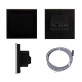 Терморегулятор сенсорный Rexant программируемый R300B черный