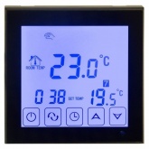 Терморегулятор сенсорный Rexant с автоматическим программированием R200B черный