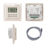 Терморегулятор Rexant программируемый RX-527H бежевый (совместим с Legrand серии Valena)