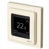 Терморегулятор Devireg Touch с датчиком пола и воздуха бежевый