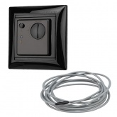 Терморегулятор механический Rexant RX-308B черный (совместим с Legrand серии Valena)