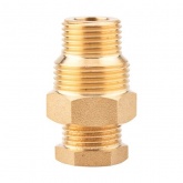 Сальник PROconnect с двойной резьбой 1/2 и 3/4 для ввода кабеля в трубу