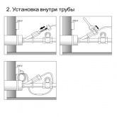 Саморегулирующийся греющий кабель ComfortHeat HTM2-CT 2м для водопровода