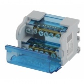 Шины на DIN-рейку в корпусе ЭРА (кросс-модуль) ШНК 2х7 L+PEN NO-224-13