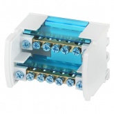 Шины на DIN-рейку в корпусе ЭРА (кросс-модуль) ШНК 2х7 L+PEN NO-224-13