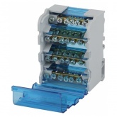 Шины на DIN-рейку в корпусе ЭРА (кросс-модуль) ШНК 4х7 3L+PEN NO-224-15