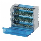 Шины на DIN-рейку в корпусе ЭРА (кросс-модуль) ШНК 4х11 3L+PEN NO-224-16