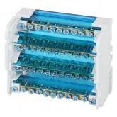 Шины на DIN-рейку в корпусе ЭРА (кросс-модуль) ШНК 4х11 3L+PEN NO-224-16