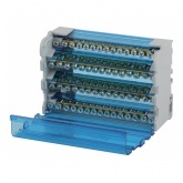 Шины на DIN-рейку в корпусе ЭРА (кросс-модуль) ШНК 4х15 3L+PEN NO-224-17