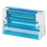 Шины на DIN-рейку в корпусе ЭРА (кросс-модуль) ШНК 4х15 3L+PEN NO-224-17