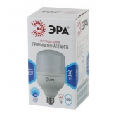 Лампа светодиодная ЭРА STD LED POWER T100 30W 4000K E27 колокол белый свет
