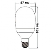 Лампа энергосберегающая Osram Classic P 9W/827 E27