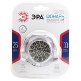 Фонарь ЭРА GB-706 Налобный 25LED Extra, 3хААА 5056183798307