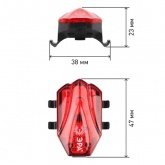 Фонарь ЭРА VA-801 2 в 1 Основной CREE XPG + подсветка SMD mocro USB 800mA/ч. 5056183798482