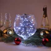 Гирлянда ЭРА ENIN - GC LED Нить Мишура 3,9м зеленый провод, холодный свет, 220V 5056396208280