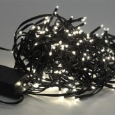 Гирлянда ЭРА ENIN - GW LED Нить Мишура 3,9м зеленый провод, теплый свет, 220V 5056396208303