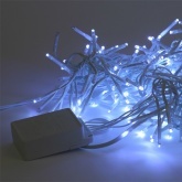 Гирлянда ЭРА ENIN - WC LED Мишура 3,9м белый провод, холодный свет, 220V 5056396208327