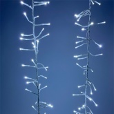 Гирлянда ЭРА ENIN - WC LED Мишура 3,9м белый провод, холодный свет, 220V 5056396208327