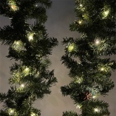 Гирлянда ЭРА ENIN -10NW LED Нить 10м теплый свет 220V IP20 5056396208181