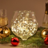 Гирлянда ЭРА ENIN -10NW LED Нить 10м теплый свет 220V IP20 5056396208181