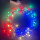 Гирлянда ЭРА ENIN -10NM LED Нить 10м мультиколор 220V IP20 5056396208204