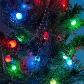 Гирлянда ЭРА ENIN - 18BM LED Нить Шарики d18мм, 5м мультиколор, 220V 5056396208266